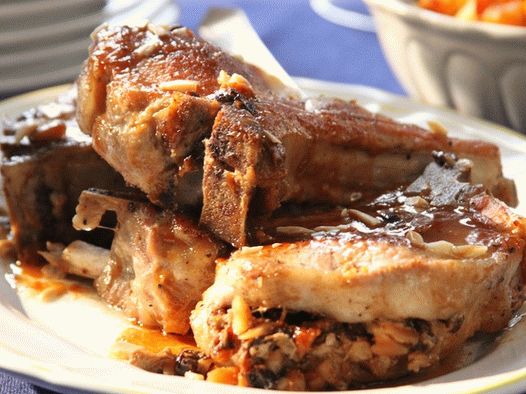 Фото пълнени свински котлети с филе