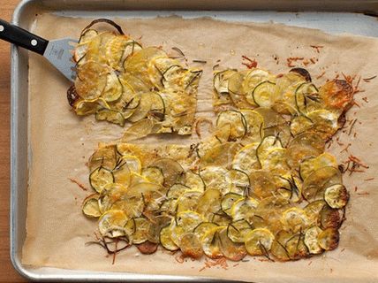 Снимка на Gratin от картофи, тиквички и жълти тиквички