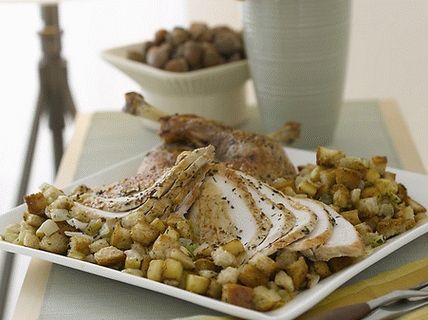 Снимка Турция, изпечена на фурна със гарнитура