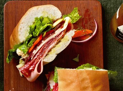 Фото италиански сандвич за почивка