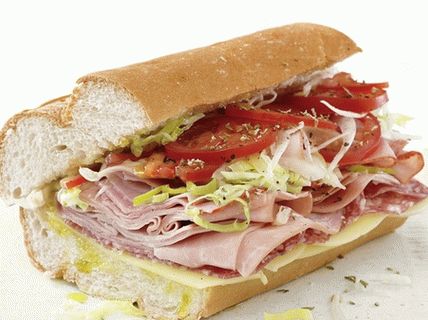 Фото италиански сандвич