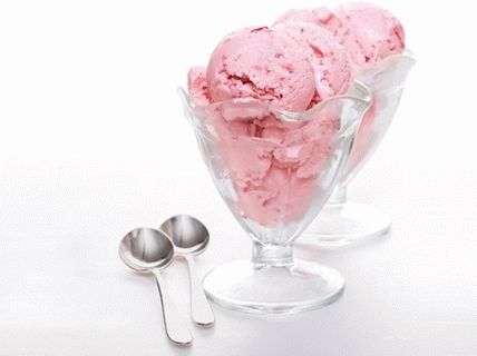 Фото сладолед със сода и ягода