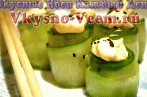 консервирани краставички рулца