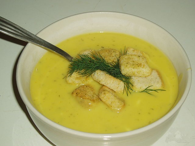 Крем супа а от тиквички