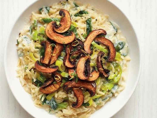 Фото крем крем Orzo с гарнитура от праз и шампион