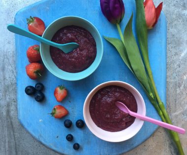 Лято плодово пюре