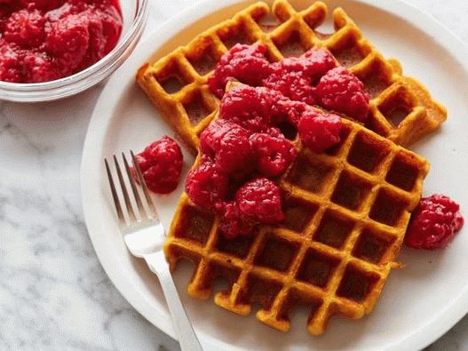 Тиквени вафли (палео диета)