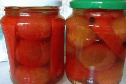 Мариновани белени домати