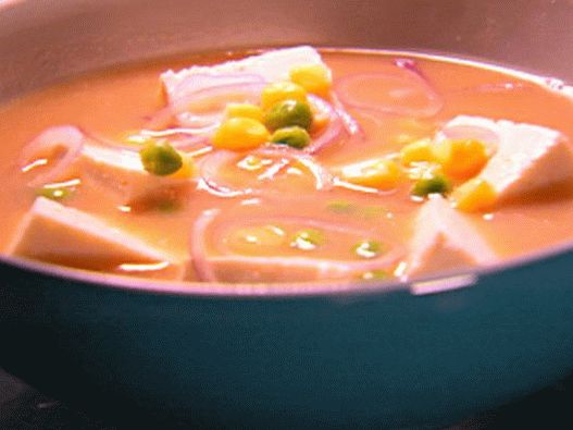 Фото супа от мисо с царевица