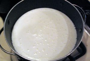 Млечен ориз с череша
