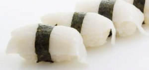 Нигири суши  със калмари
