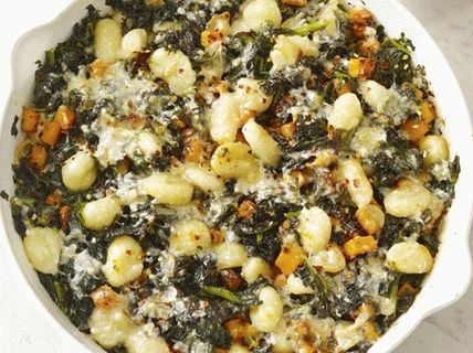 Снимка на нонок с тиква и зеле