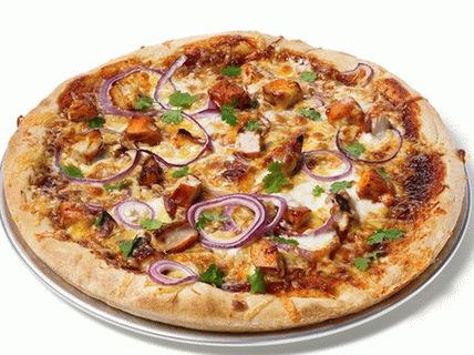 Фото барбекю пица с пиле