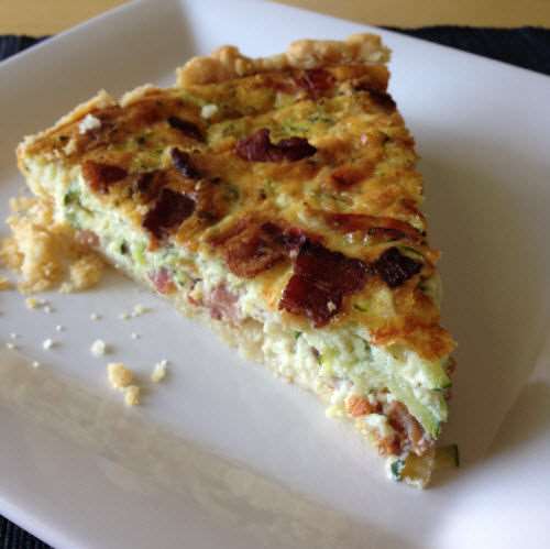 Пай с бекон