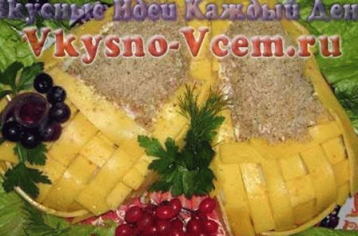 Вкусна салата от баст