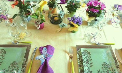 Пеперуди-и птици на таблицата комплекти-decoration1