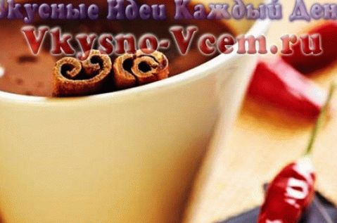 Топъл шоколад с чили (черен пипер)