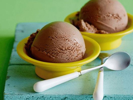 Фото шоколадов сладолед у дома