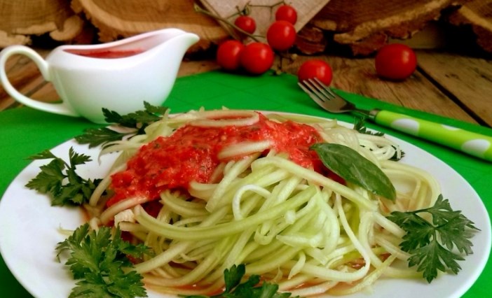 Спагети за сурова храна