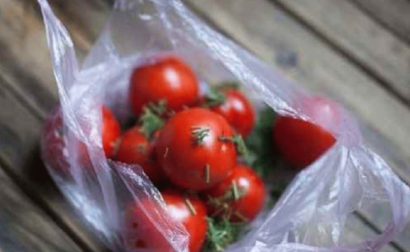 Солени домати в торба