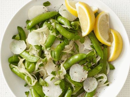 Снимка на грах с ряпа