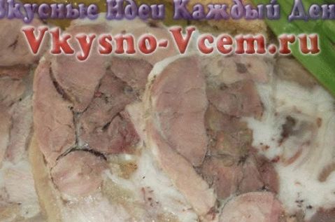 Рецепта за свинско месо в пикантно желе