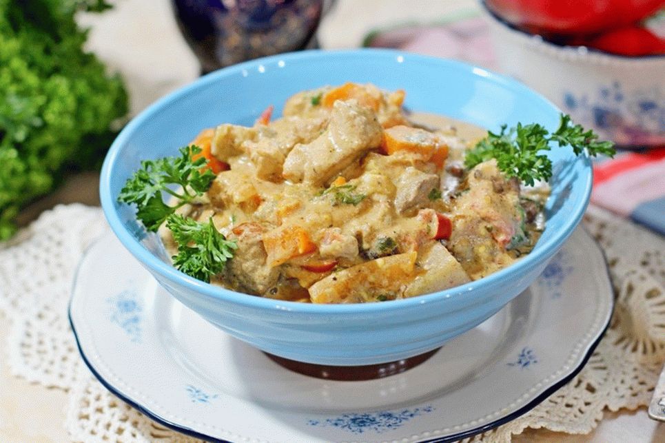 Задушете със зеленчуци