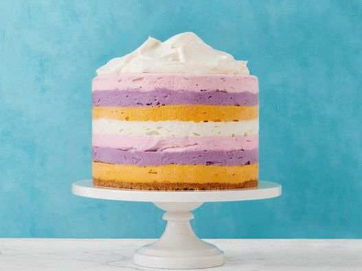 Снимка на торта с висок бутер сладолед
