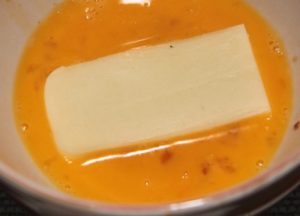 Пържено сирене сулугуни - 2
