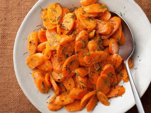 Фото пържени моркови